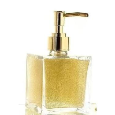 Imagem de Kit Lavabo Bandeja Saboneteira Aromatizador Cubo 250ml(1 PEÇA SABONETEIRA,Prata)