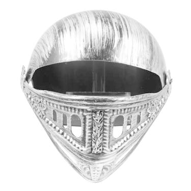 Imagem de ULTECHNOVO Chapéu infantil de guerreiro romano - capacete de fantasia de templário - boné de plástico de soldado renascentista reconstituição