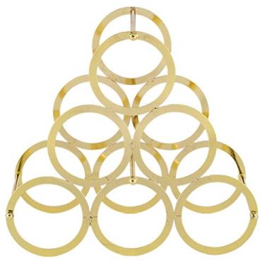 Imagem de Prateleira removível para exibição de uísque, suporte de metal, suporte de garrafa de vinho, organizador para amantes de vinho