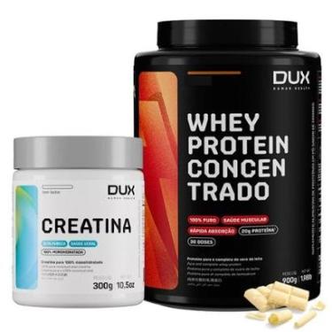 Imagem de Whey Concentrado Sabores + Creatina 300g Dux Human Health-Unissex