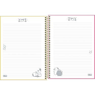 Imagem de Caderno de 10 Matérias Universitário CapyClub, 160 Folhas