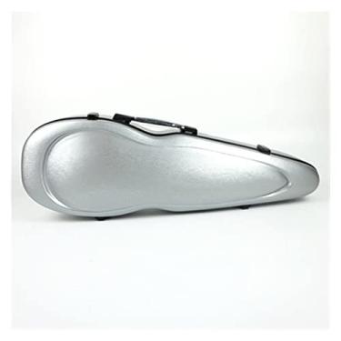 Imagem de Estojo De Violino 4/4 Em Fibra De Carbono Com Ombros Duplos Pode Ser Verificado Estojo De Violino Com Fechadura Ultraleve Tamanho Completo Estojo de Violino (Color : 05)