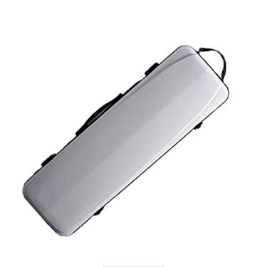 Imagem de Estojo De Violino Tamanho 4/4 Leve Caixa De Fibra De Carbono À Prova D'água Violino Quadrado Estojo Com Higrômetro Tamanho Completo Estojo de Violino (Color : 10)
