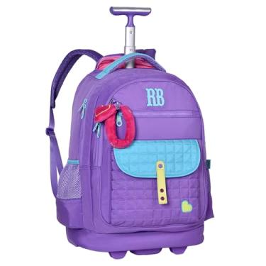 Imagem de Mochila Escolar Menina Carrinho Rebecca Bonbon RB Escolar (Lilás)