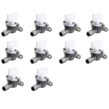 Imagem de Kit 10 Torneira p/ carburador motor 49cc  2 tempo mini moto - Alligato