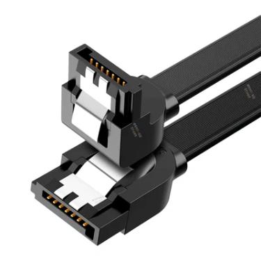 Imagem de Cabo Dados Sata 3 90° L Ugreen 6gbps Hd Ssd Gravador 50cm