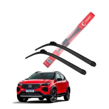 Imagem de Jogo Palheta Limpador De Parabrisa Pulse 2021 2022 2023 2024 2025 Encaixe específico
