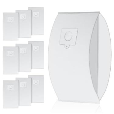 Imagem de Sacos de vácuo tipo Q/C HEPA 53292 para aspiradores Kenmore Canister série 600 400 200 700 800, saco de vácuo interno, substituir modelos 5055, 50558, 53291, 53292, BC4002 (pacote com 10)