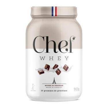 Imagem de Chef whey protein zero lactose 907g chef whey, Mousse de Chocolate