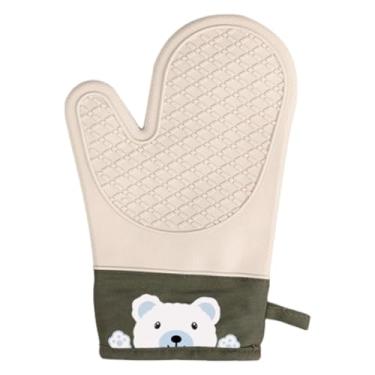 Imagem de FytStycale Luva de silicone para forno, essencial para assar, leve, fácil de limpar e ao calor, ideal para assar, fazer churrasco, grelhar e