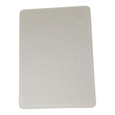 Imagem de Ioensy Capa protetora de silicone para fogão, protetor de cooktop, tapete protetor para fogão de indução e fogão elétrico de, Bege