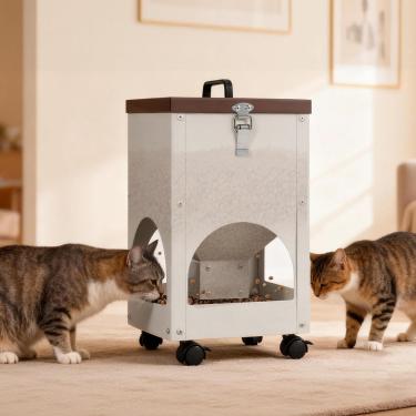 Imagem de Alimentador automático para gatos 4 gatos