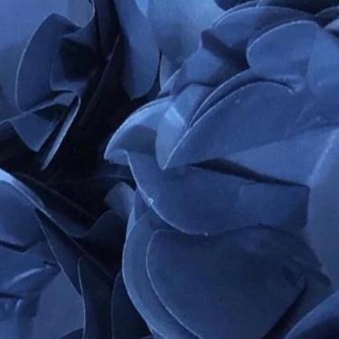 Imagem de Forminhas para Doces Finos - Kit 40/120 Formas Flor Decorativas | Ideal para Casamentos, Festas e Cupcakes (Style - Azul Marinho,120)