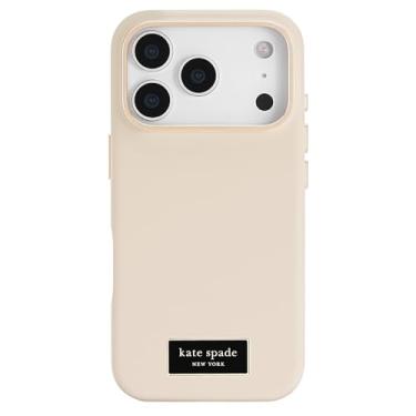Imagem de Kate Spade New York Capa para iPhone 17 Pro - Compatível com MagSafe - Capa de telefone de designer - Ícone Bege Perfeito