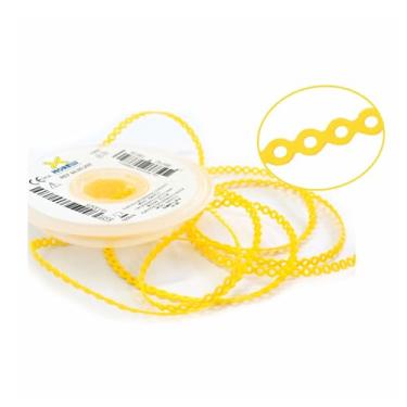 Imagem de Elástico Borrachinha Aparelho Ortodôntico Corrente Médio 1.5 metros