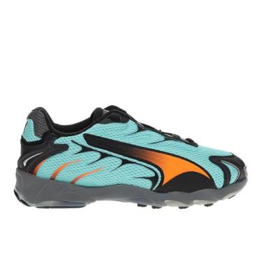 Imagem de PUMA Tênis masculino Inhale com cadarço casual - roxo, Aquático/laranja, 45
