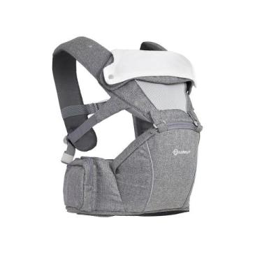 Imagem de Canguru Hipseat 5 em 1 Wallaby 3,5 a 15kg Safety 1st Grey