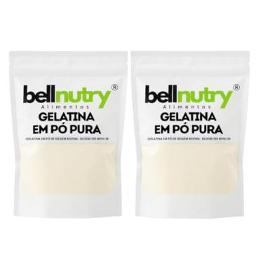 Imagem de Gelatina Pura Natural Sem Sabor E Incolor 2kg Rica Em Proteina - Bellnutry Alimentos