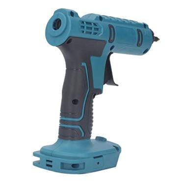 Imagem de aqxreight Cola Quente Sem Fio 100W Bocal de Gotejamento de Aquecimento Rápido Alça Ergonômica Kit de Cola Quente para BL1830B BL1840B Tempo Necessário para Wa Pistola de Sem FioPistola de Sem