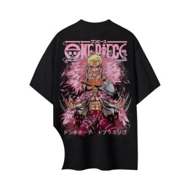 Imagem de Roupa Unissex De Manga Curta Doflamingo, Confortável E Casual, Para Ca