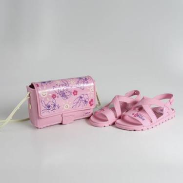 Imagem de Sandália Infantil Disney Fun Bag Grendene Kids 23269St Azul - STITCH (
