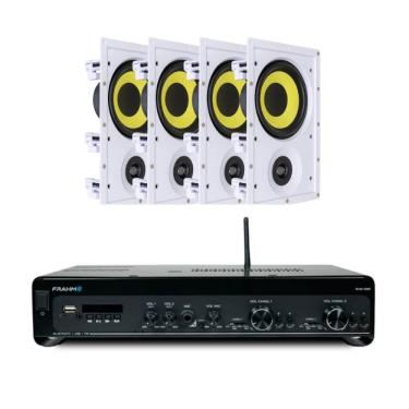 Imagem de Kit Slim 4100 G5 Frahm + 4 Arandelas Ci6R Plus