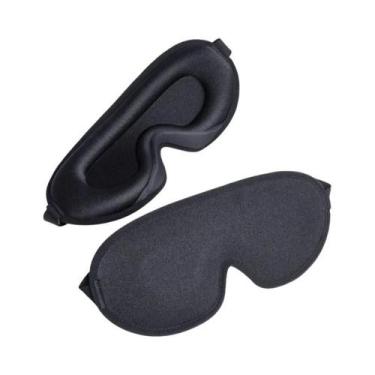 Imagem de Máscara De Dormir 3D Unissex Macia 100% Bloqueadora De Luz Para Viagen