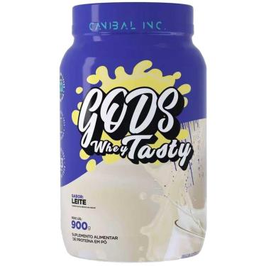 Imagem de Gods Whey Tasty Whey Protein 3W 900g Canibal Sabor Leite-Unissex