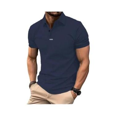 Imagem de Camisas Polo Masculinas Leves E Respiráveis Com Tecnologia De Controle