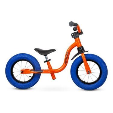 Imagem de Bicicleta Infantil Equilíbrio Balance Bike Raiada Nathor-Unissex