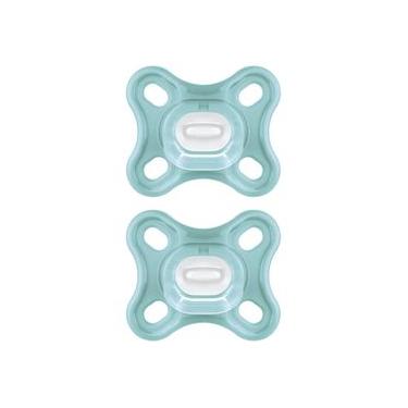 Imagem de Kit 2 Chupetas Comfort 100% Silicone 0-6 Meses Neutra - MAM