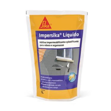 Imagem de Impersika Aditivo Plastificante para Argamassa Sika 1 litro