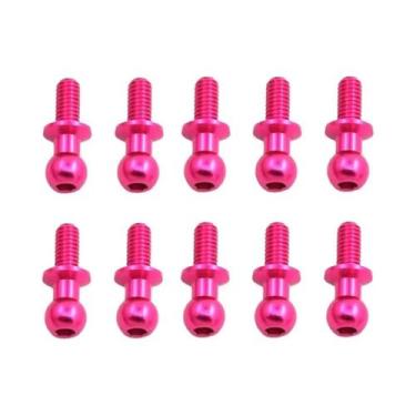 Imagem de Parafusos De Cabeça Esférica Hexagonal De Metal M3 Para Carro RC Drift