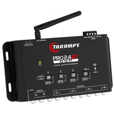 Imagem de Processador De Audio Taramps Pro 2.4Bt 4 Vias Com Aplicativo Bluetooth
