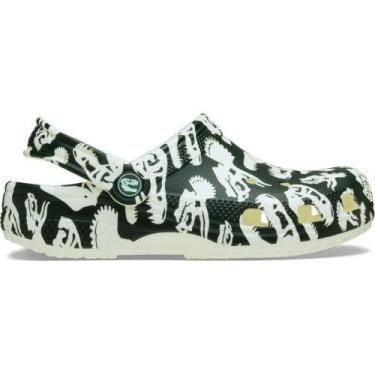 Imagem de Sandália Crocs Classic Glow Dino Clog T Glow Green, 24, Glow green