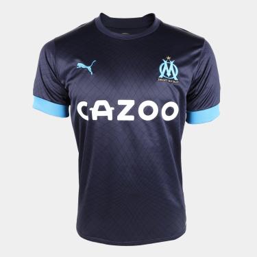 Imagem de Camisa Olympique de Marseille Away 22/23 s/n° Torcedor Masculina-Masculino