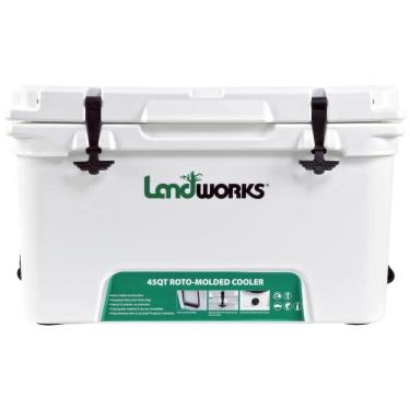 Imagem de Cooler Térmico Portátil 45 Litros com Isolamento Espesso, Landworks, Branco