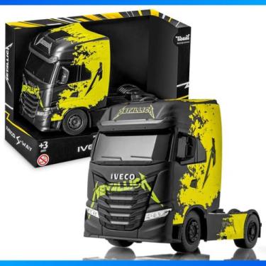 Imagem de Caminhão Miniatura Iveco S-way Réplica Da Banda Metallica - Clicando E