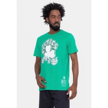Imagem de Camiseta Mitchell & Ness NBA Food Boston Celtics Masculino-Masculino