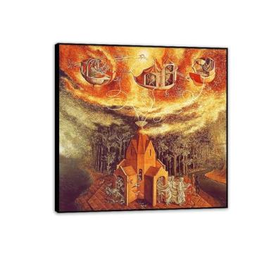 Imagem de Remedios Varo Pinturas Microcosmo Remedios Varo Pôster de Parede Surrealismo Arte em Tela para Sala de Estar Escritório Decoração de Parede Presente Pronto para Pendurar 60 x 60 cm (24 x 24 polegadas