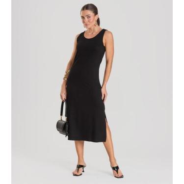 Imagem de Vestido Feminino Select Preto, M, Preto