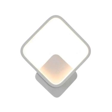 Imagem de Arandela Led Luz 3000K Luminária Moderna Enigma Bivolt Branc