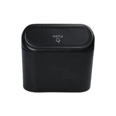 Imagem de Lixeira Pequena À Prova De Vazamentos Para Carro Com Tampa, Mini Acess