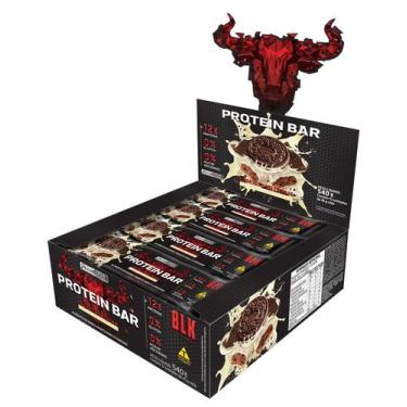 Imagem de Barra De Proteina Blk Performance 12 Unidades Protein Bar, Cookies Cre