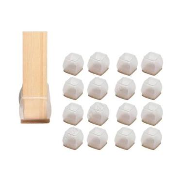 Imagem de 16 Peças De Protetores De Silicone Antiderrapantes Para Pés De Móveis,