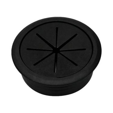 Imagem de Organizador De Cabos Para Mesa De Escritório Com Tampa Para Furos De F