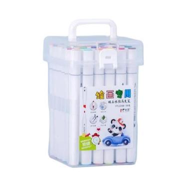 Imagem de Canetas Marcadoras Laváveis À Base De Água Para Aprender a Desenhar E 