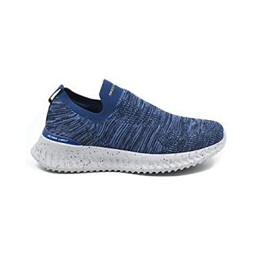 Imagem de Skechers Tênis esportivo masculino SkechersTrainers, Azul-marinho, 11 UK