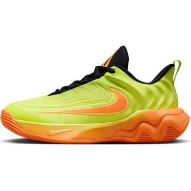 Imagem de NIKE Giannis Immortality 4 Basketballschuh Für Ältere Kinder, tênis de basquete unissex infantil, Cyber Bright Mandarim Sundial Lightening, 5.5 Big Kid