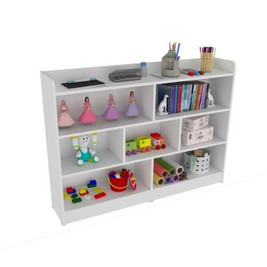 Imagem de Estante Organizadora Infantil De Brinquedos Poly 100% Mdf